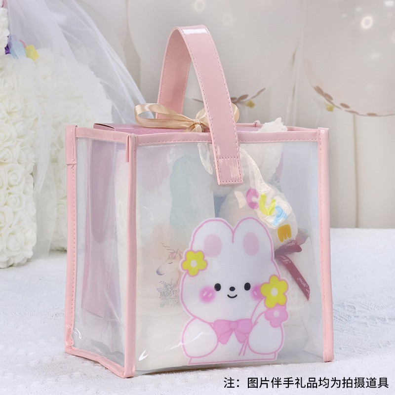 Fiesta de cumpleaños para niños bebé un mes de edad kindergarten actividad jalea mano regalo bolso bolsa de almacenamiento bolsa de regalo