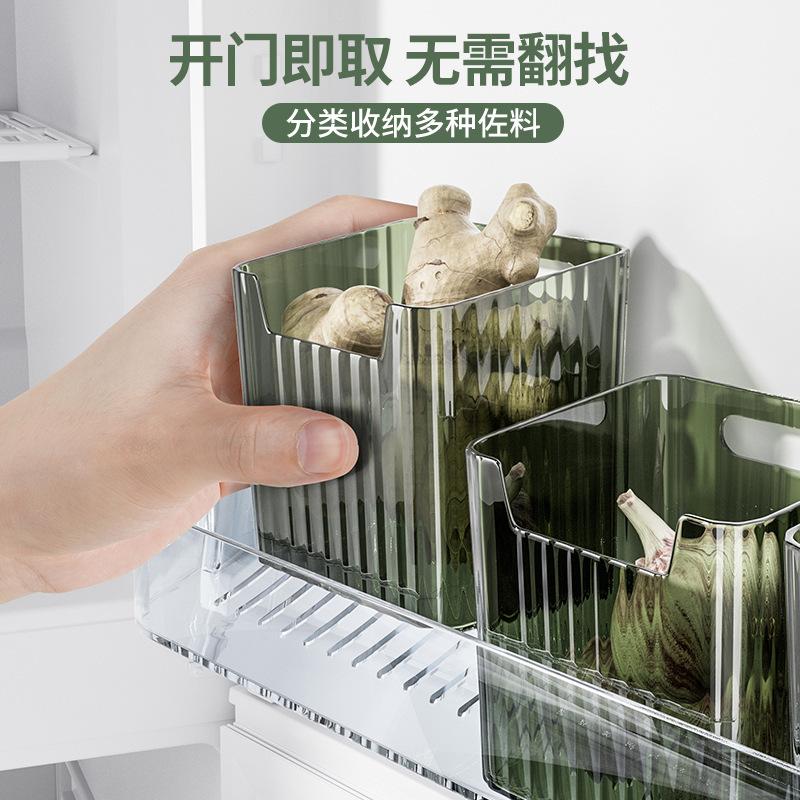 冷蔵庫の横の収納ボックス、家庭用キッチンの果物と野菜、玉ねぎ、生姜、ニンニクの保存ボックス、吊り下げ可能、スタンド可能、分割収納ボックス|undefined