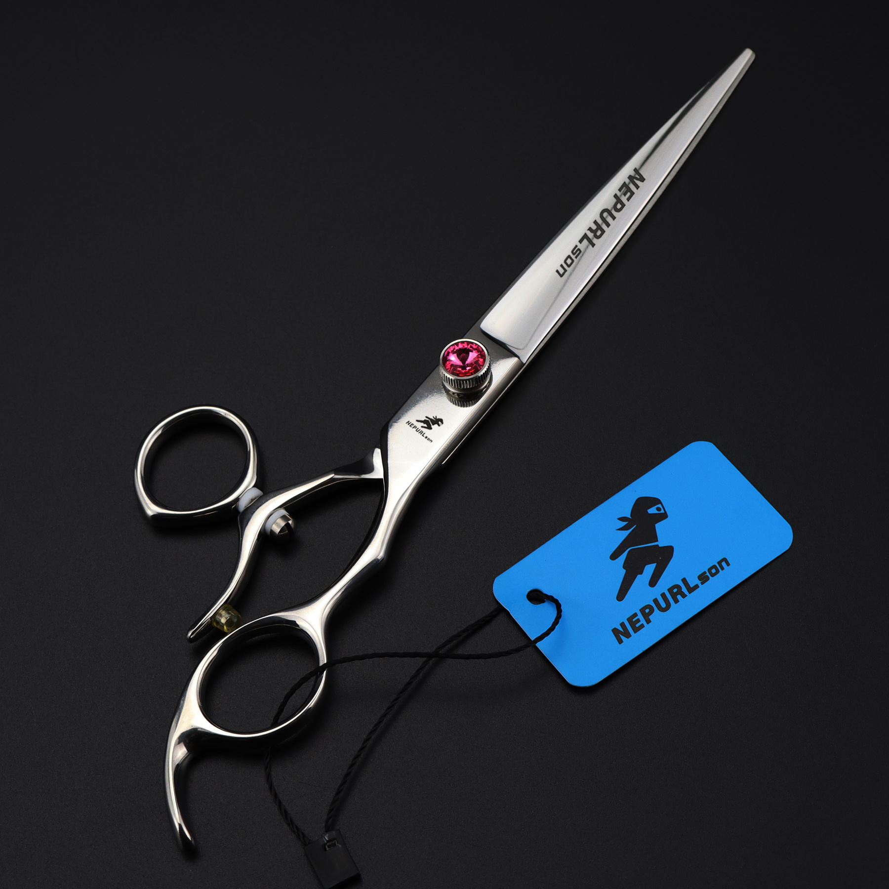 7.5寸奈普森转圈 宠物美容飞剪 美容剪  转柄剪 送包