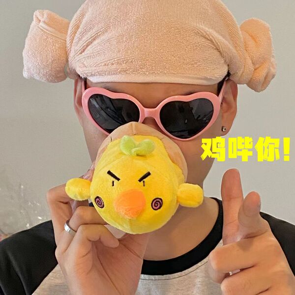 Handheld plush speaking toy