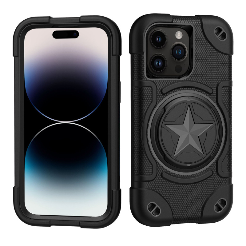 アップルiphone14promax三防携帯ケースシリコン防打13pro保護カバー11スタンドケースを適用|undefined
