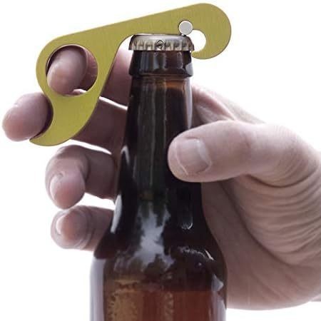 アマゾンOne-handed Bottle Opener屋外片手栓抜き器磁気吸引金属栓抜き器|undefined