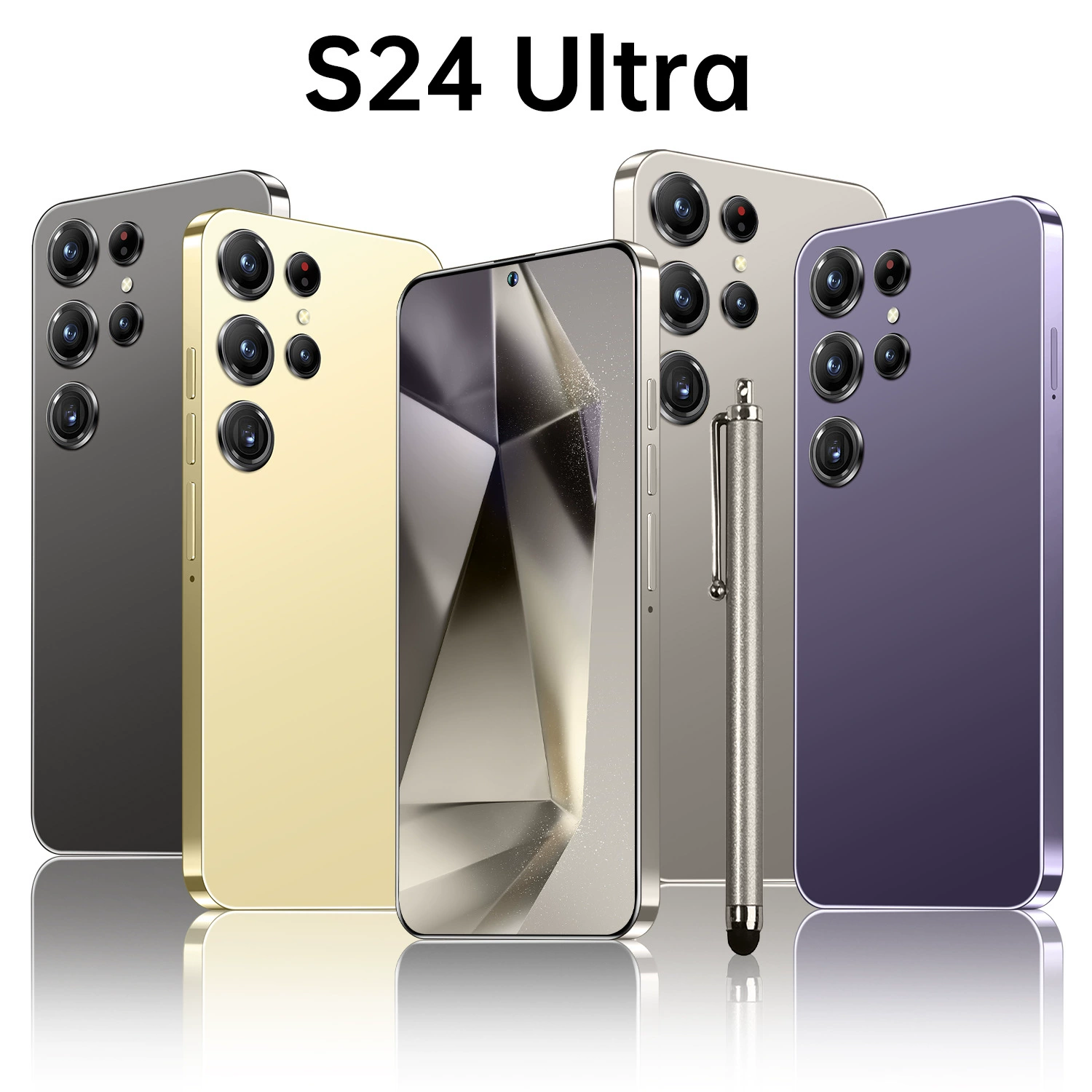 Мобильный телефон S24 Ultra, 16 ГБ, Android 14, широкий экран, 5G