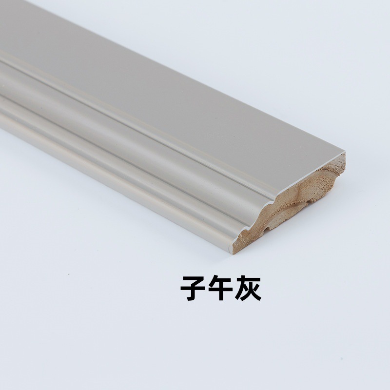 工場卸売純無垢材幅木塗装木製コーナーライン床壁幅木|undefined