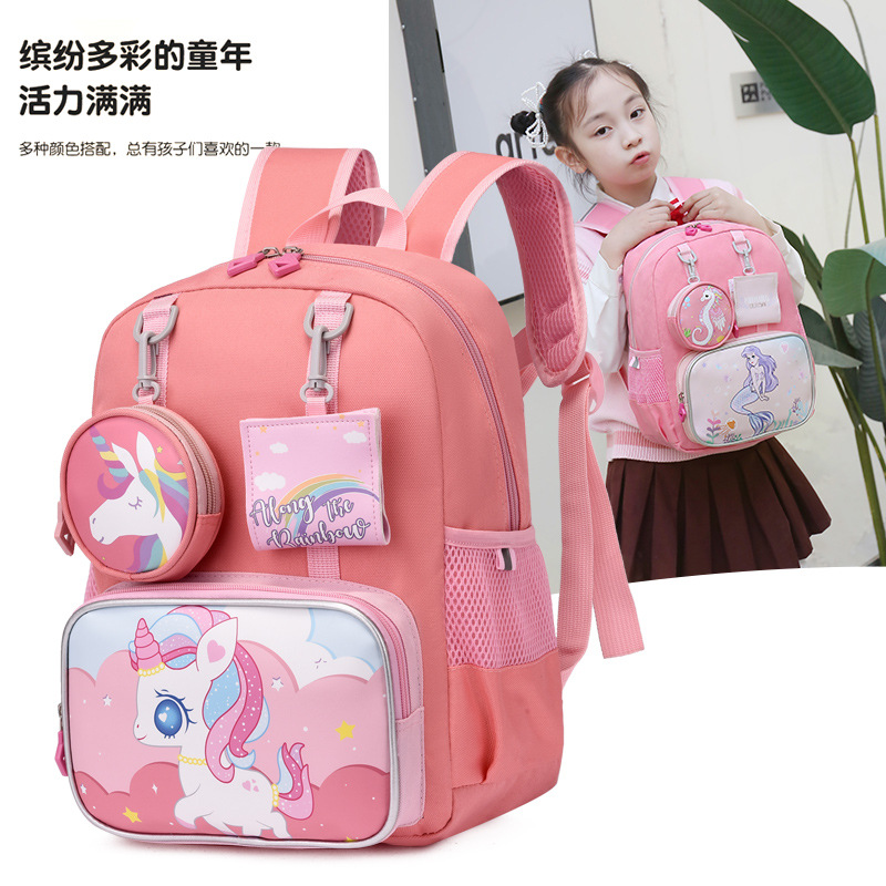 2024 nuevo bolso de escuela de Kindergarten de gran capacidad Spiderman mochila de lana de dibujos animados de comercio exterior equipo mochila de primer grado