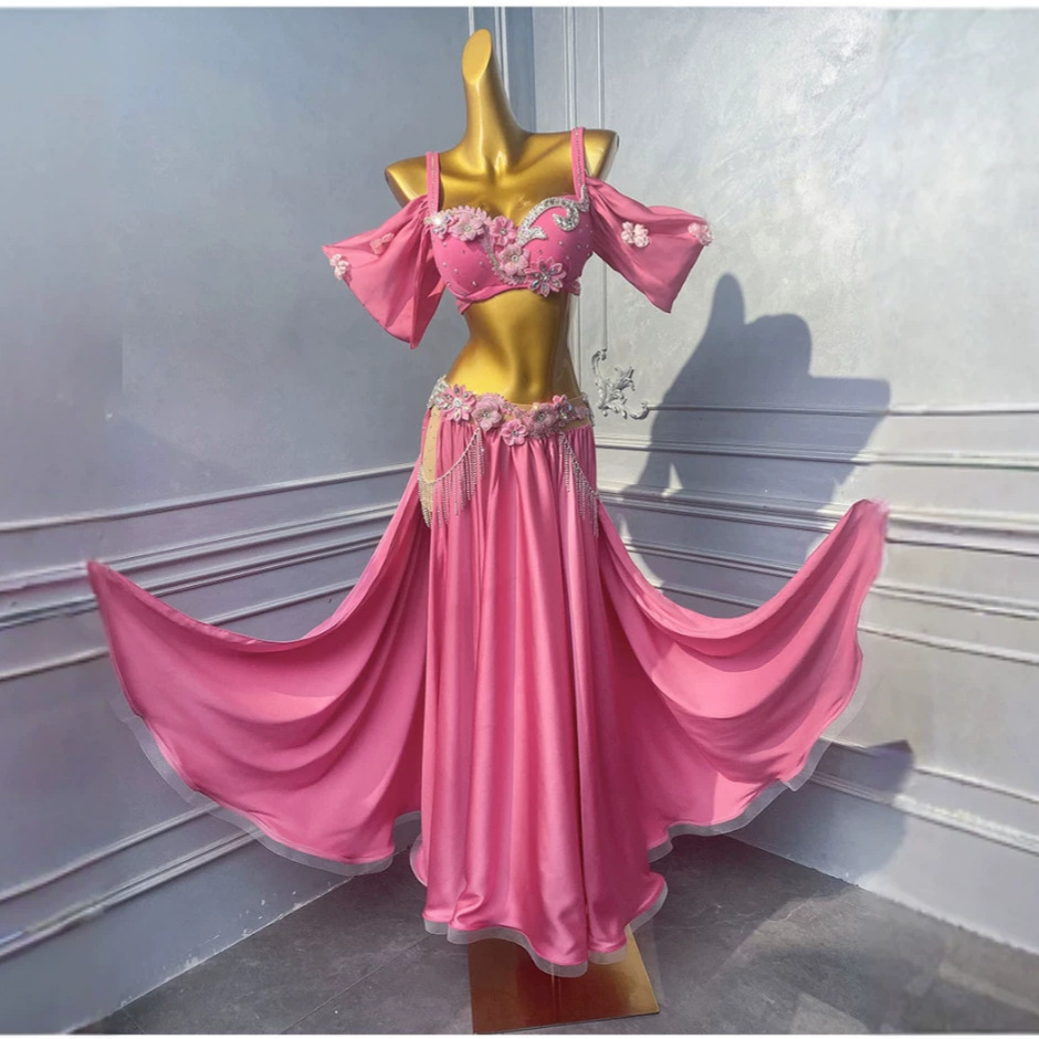 Dance costume for belly dance, featuring winged designs, for women, 2026 new collection, WZY188