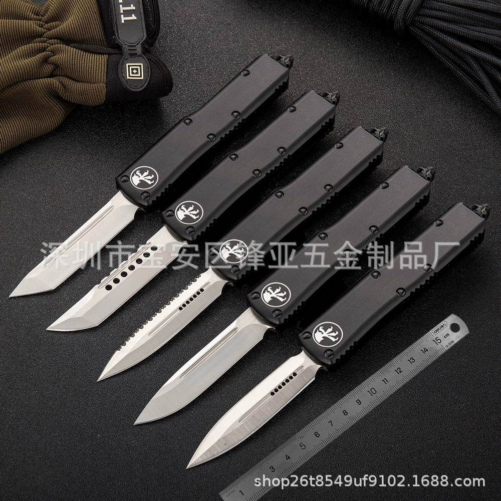 8,1-дюймовая микротехнологическая бабочка BM3300 3320 с ЧПУ Травмированный зуб Дракон складной нож открытый кемпинг инструменты EDC