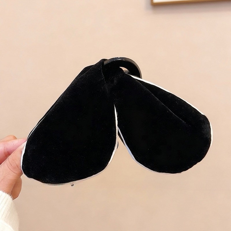 195 бархатный треугольный захват-черный