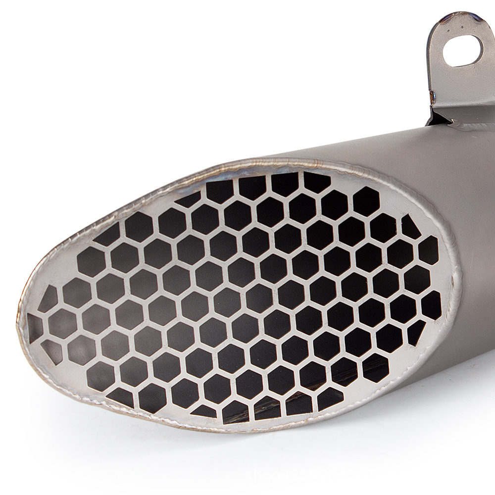 Motorcycle Exhaust Pipe Modification Rsv4 Titanium Alloy Integrated Mid-Tail Section Muffler 2015-2024