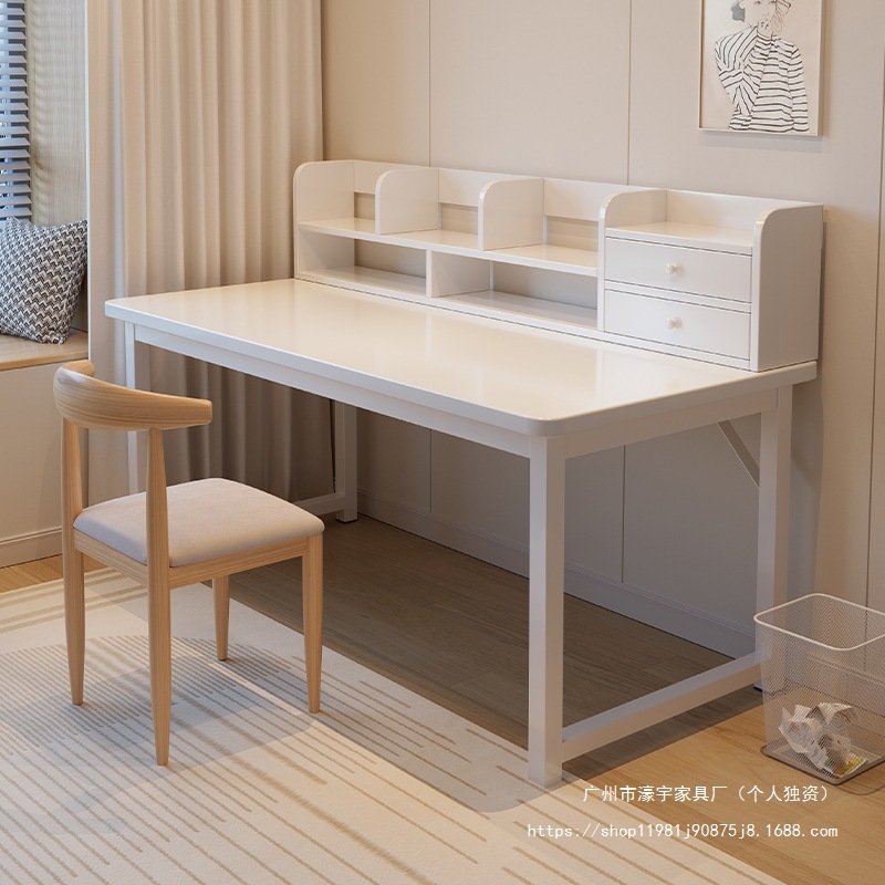 화장대 침실 심플 모던 신형 침대 옆 화장대 책상 책장 일체형 화장대