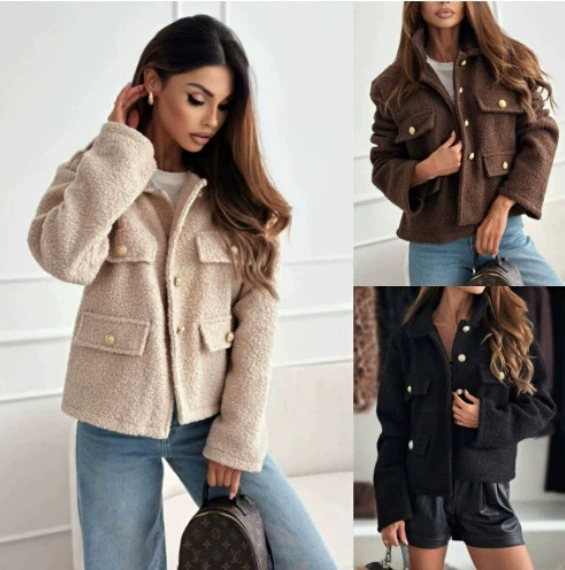 Демисезонная куртка в стиле ретро из бархата, AliExpress, Amazon