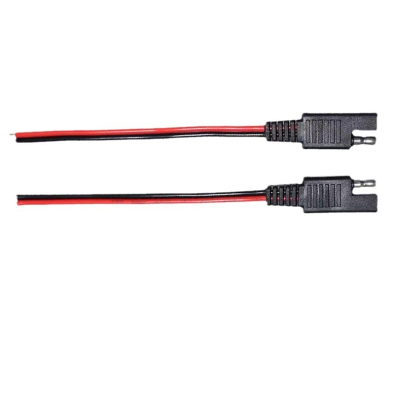 胜牌SAE线太阳能电源线太阳能板电池插头子弹头公母光伏连接线