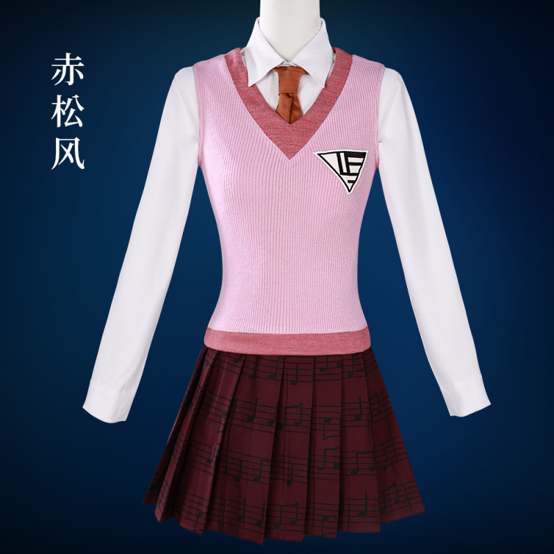 赤松枫cos服新弹丸论破V3cosplay服装二次元动漫服女装全套跨境|undefined