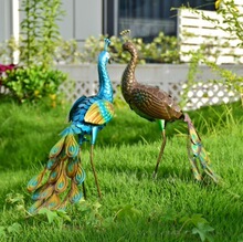 跨境新款Metal peacock decoration金属孔雀装饰家居庭院户外装饰