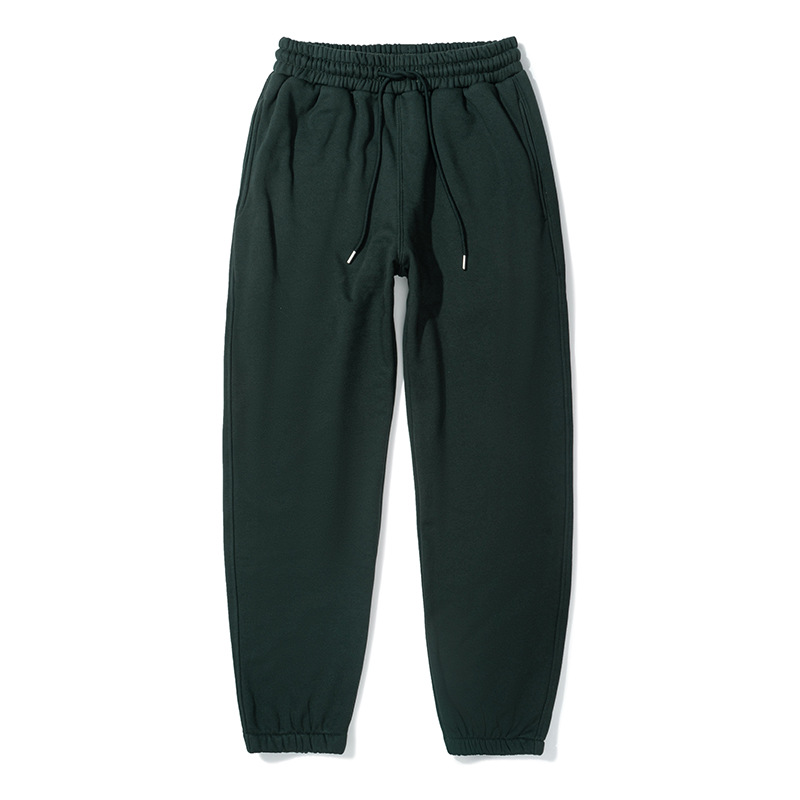 UNF 2024 otoño e invierno 380G tecnología de calidez terciopelo pesado recto holgado pantalones casuales para hombres y mujeres