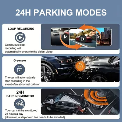 Driving recorder 360 ° High-Definition 1080P