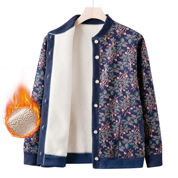 Мама осенний свитер куртка 2024 новый средний и пожилой повседневный свитер кардиган бабушки топ