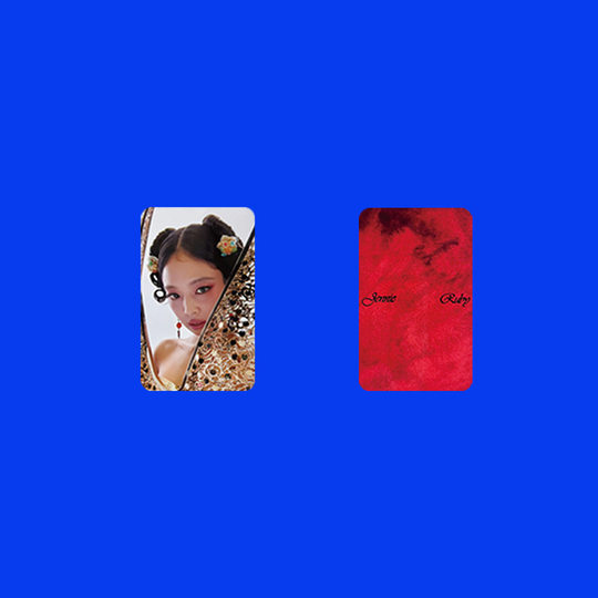 BLACKPINK Pink JENNIE Special Personal SOLO Day Special RUBY Jenny in stock Postcard Cards