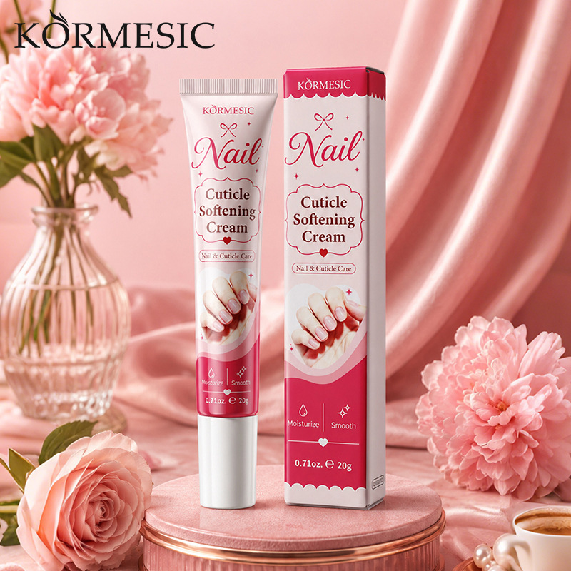KORMESIC Nail Edge Softening Cream Nail Care Cream Smooth Cross-Border Nail Art Base Care Wholesale for Export KORMESIC Nail Edge Softening Cream Nail Care Cream Smooth Cross-Border Nail Art Base Care Wholesale for Export