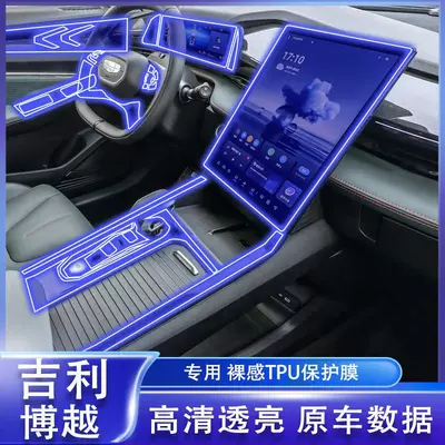Car headlight protective film model: transparent protective film for the