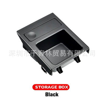 holder 51168217953, Car cup holder/beverage holder - black-storage-box