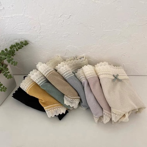 Modal Seamless Mid-waist Japanese Girls High-Looking Briefs Large Size Underwear Pure Cotton Women Wholesale Cotton