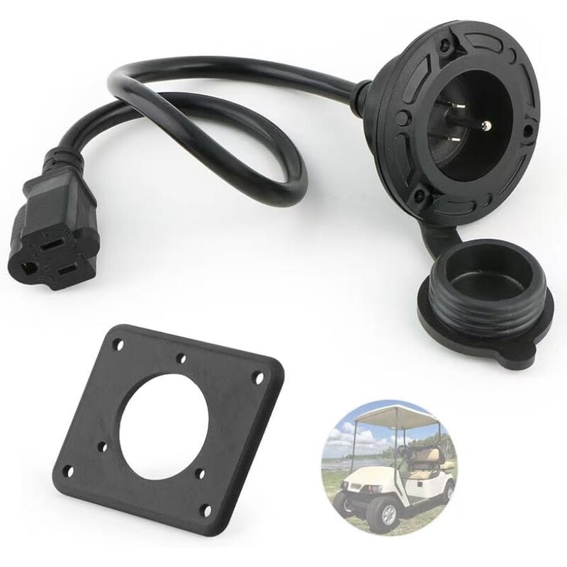 Rv Charging Plug Rv Power Socket Nema5-15 American Plug Modification Cable with Modification Panel Rv Charging Plug Rv Power Socket Nema5-15 American Plug Modification Cable with Modification Panel