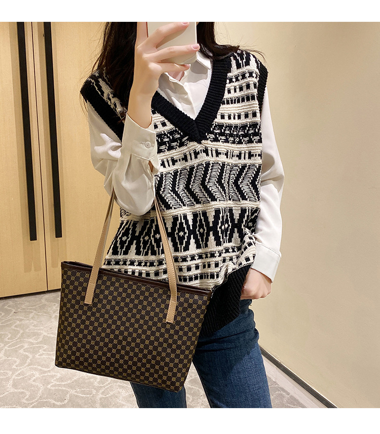 Street Occasion Pu Leather Material Women's Large All Seasons Pu Leather Streetwear Underarm Bag
