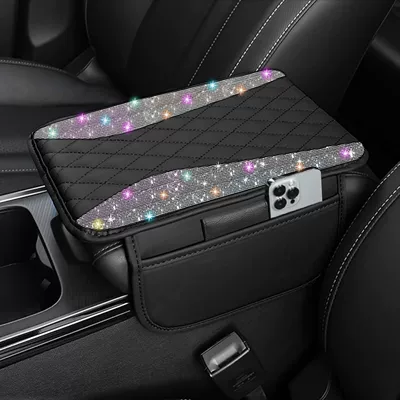 Armrest box pad, Mat, Cross-Border Hot-Selling Diamond-Encrusted Height-Increasing Cushion