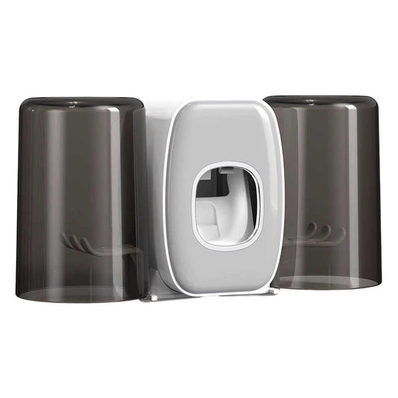 Новый креативный держатель для зубных щеток Punch-Free Lover держатель для зубных щеток настенный для хранения в ванной Автоматическая соковыжималка для зубной пасты