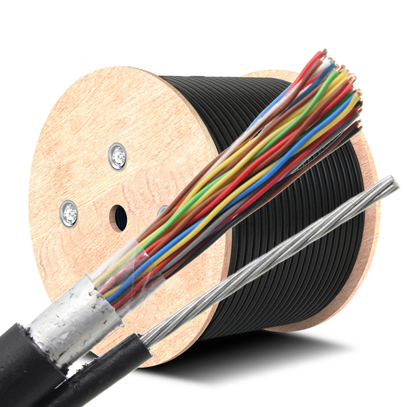 HYAC25*2*0.5无氧铜 室外自承式铠装大对数电缆