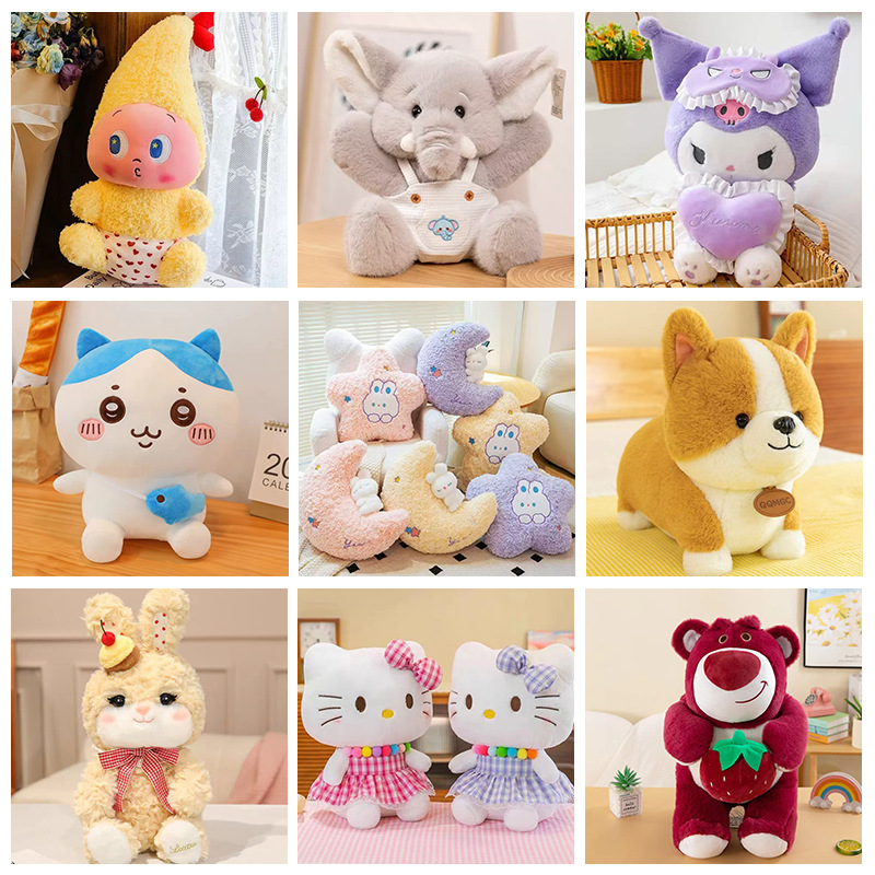 15inch (3) 새로운 스타일의 귀여운 봉제인형, 인형뽑기 인형, 교환용 선물인형, 제조업체 도매