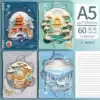 [8 books] National Wind Silver (A5 double coil/60 sheet)