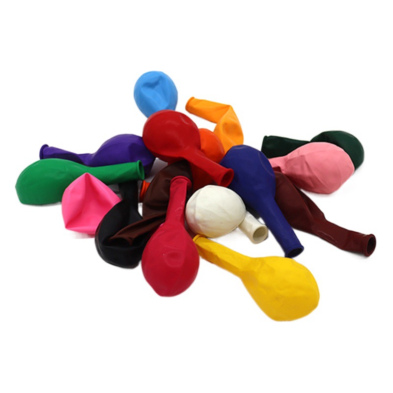 Traje de globo de látex transfronterizo 10 pulgadas ronda engrosada 2,2G visita a meiliangguang fiesta de cumpleaños decoración de la boda globo