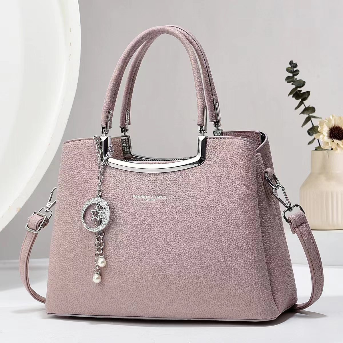 Bolso de hombro universal fabricante de alta calidad sensación de gran capacidad bolso de moda de madres de mediana edad bolso atmósfera