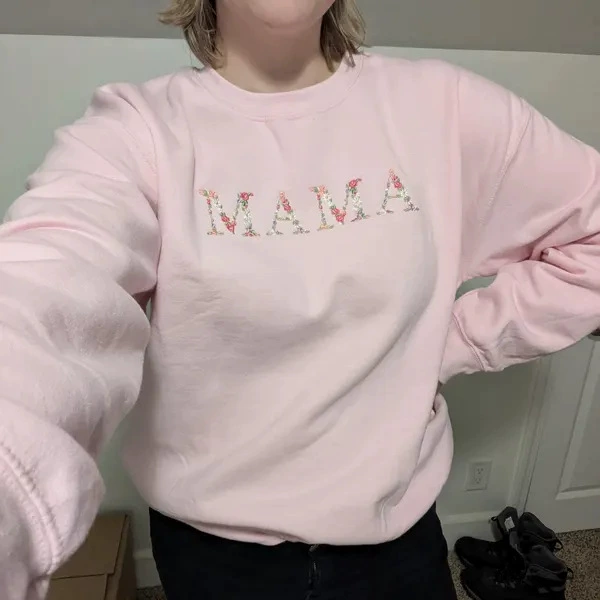 Большой размер с вышивкой