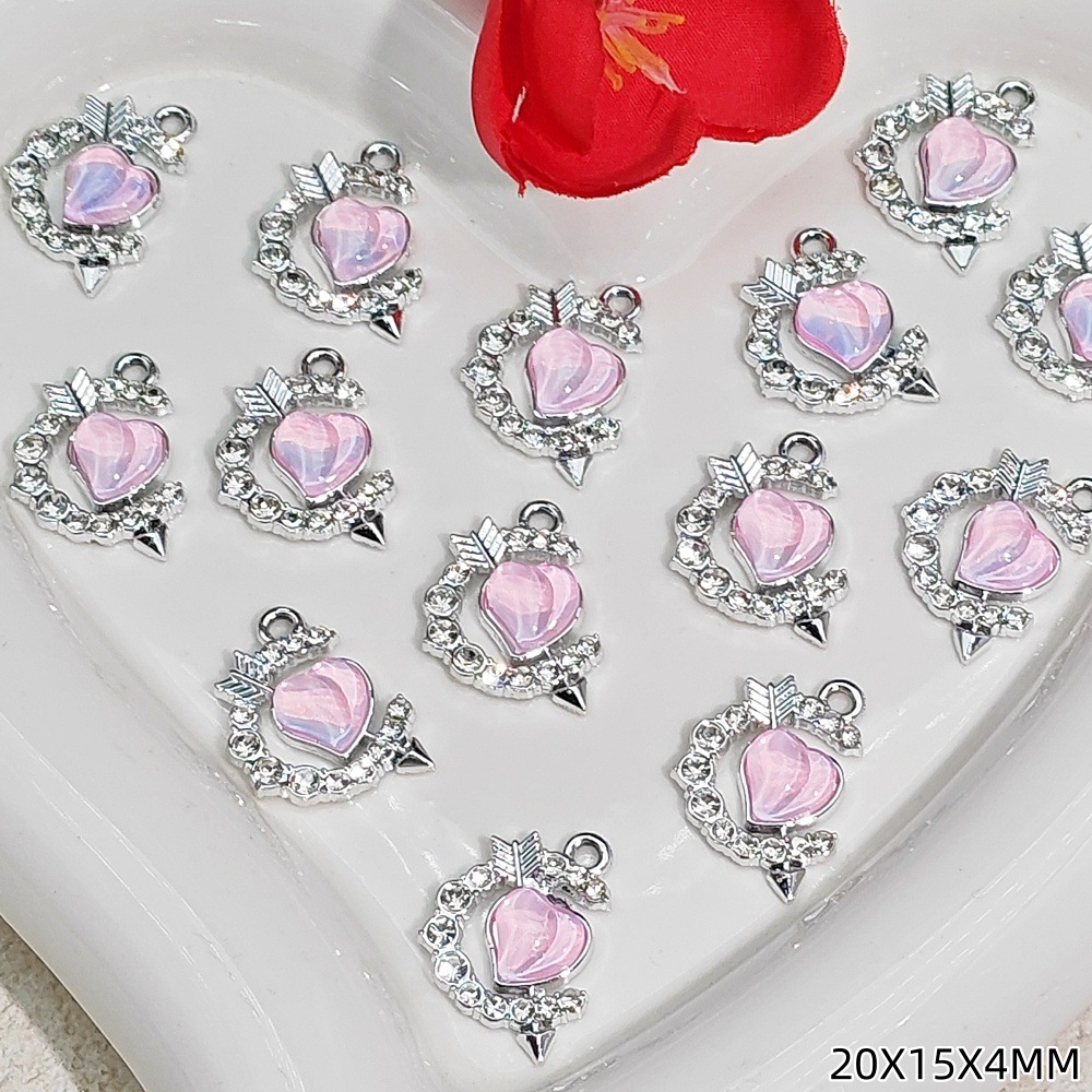 Exquisitos accesorios de joyería colgante de diamante de alta protección ultravioleta al por mayor collar DIY artesanal colgante de materiales de ropa de pulsera