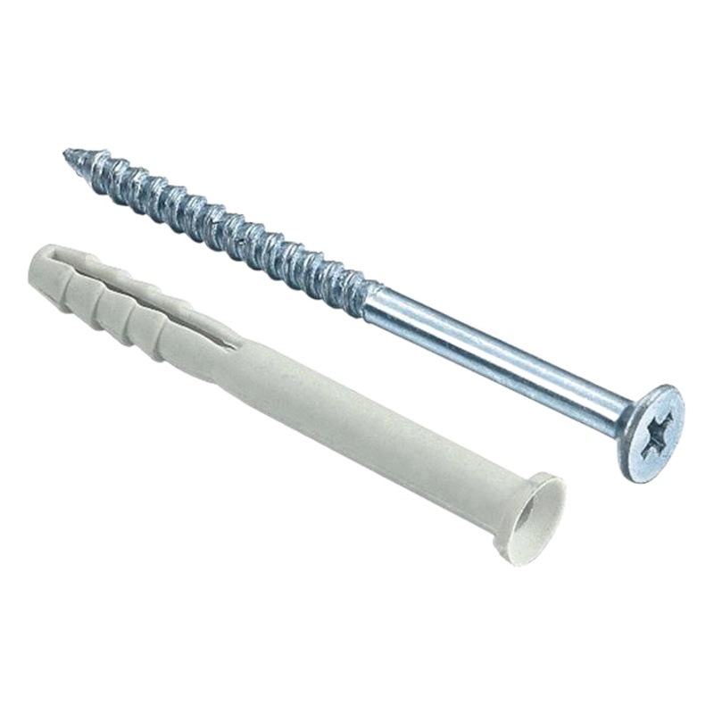 5*80 tornillo del Gabinete colgante tornillo de expansión del Gabinete tornillo de tubo de expansión de plástico tornillo fijo del clavo del Gabinete colgante 5*60