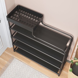 Simple shoe shelf space-saving multi-layer household economical indoor storage storage at the door dormitory rental artifact
