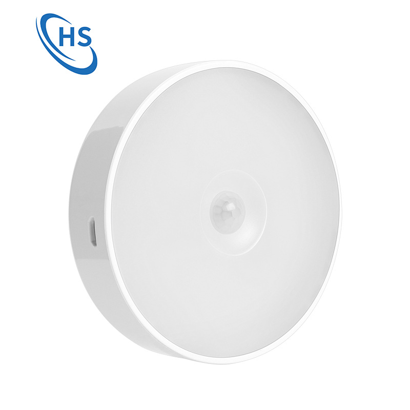 厂家直销led智能人体感应灯小夜灯楼道家用卧室床头灯橱柜感应灯