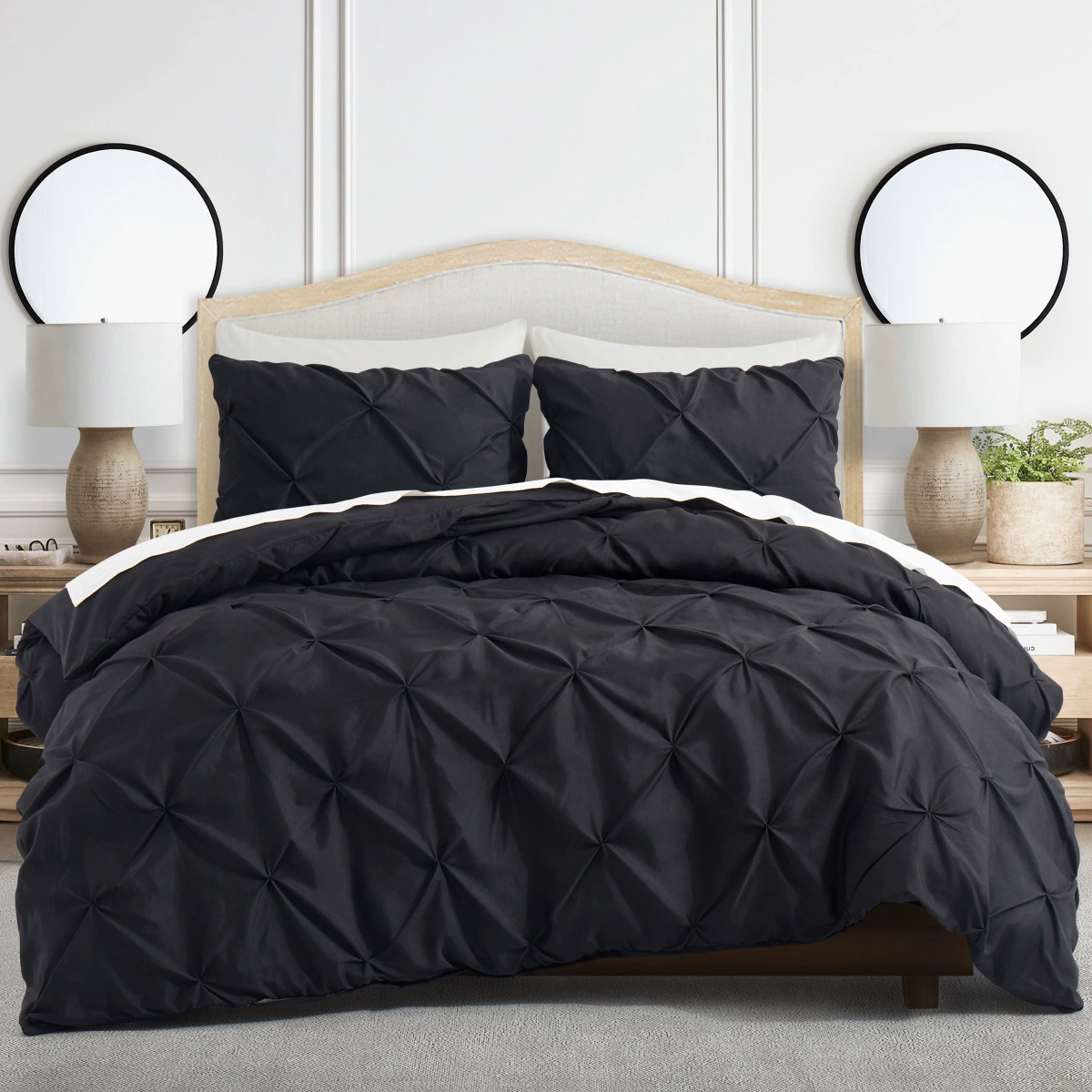 «Кросс-бордер торговля»? black duvet cover, bedspread, set, 3 piece set