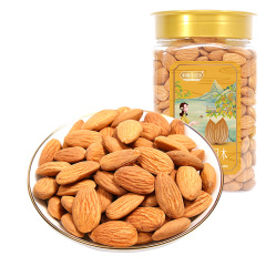 姚生記笑口巴旦木600克大罐子進口堅果零食兒童孕婦零食扁桃仁