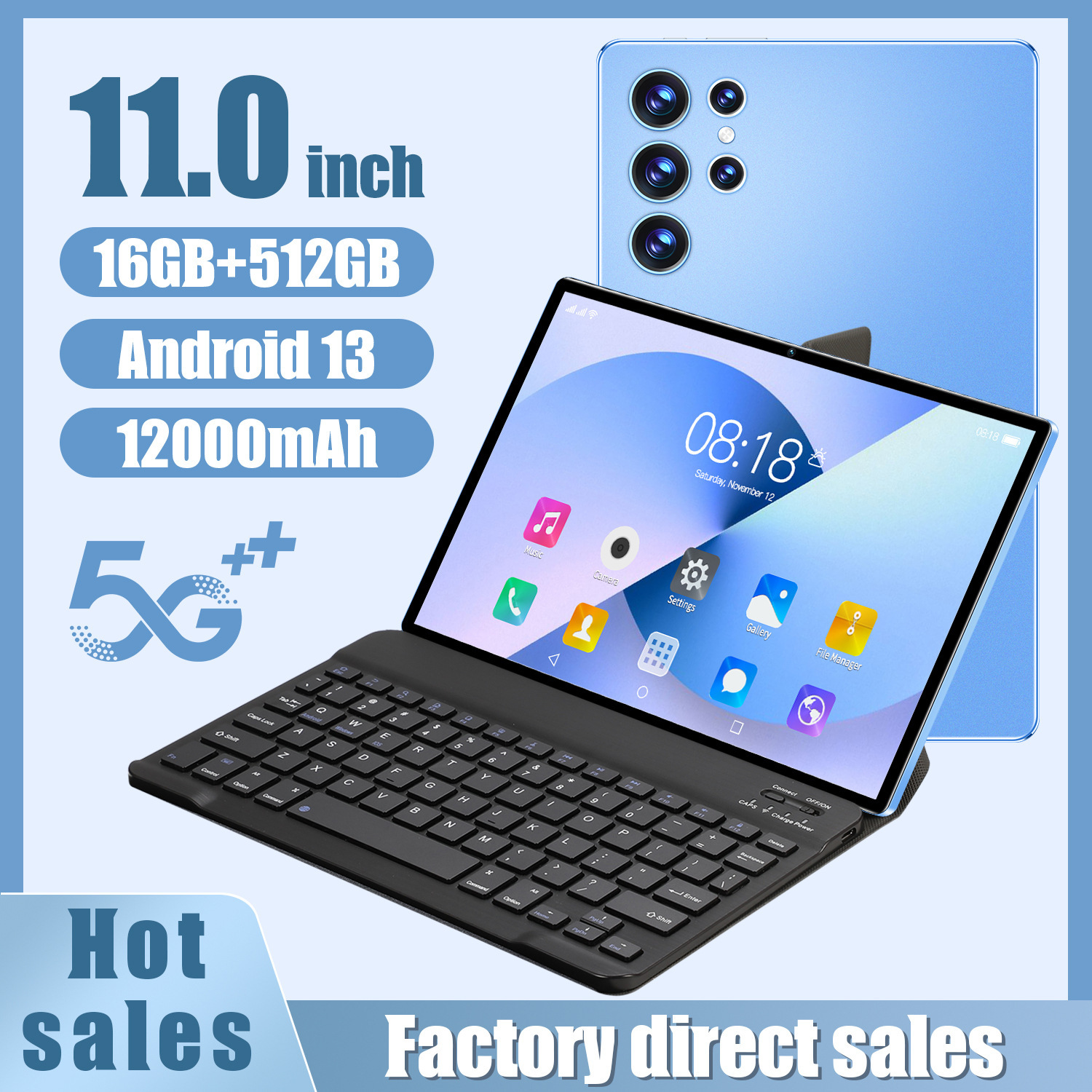 202510inch Tablet Pc S23 Smart Bluetooth 2-in-1 Direct Sale from Manufacturer Ozone Aliexpress Touchscreen