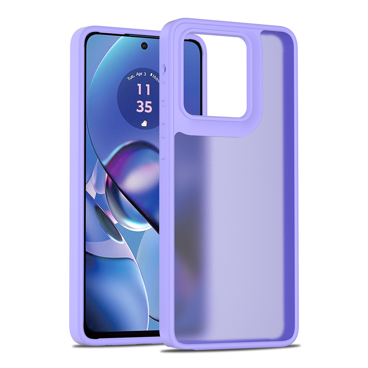 Aplicación transfronteriza MOTO G stylus 5G 2025 2 - en - 1 escudo plateado piel esmerilado 2.0mm cubierta a prueba de caídas