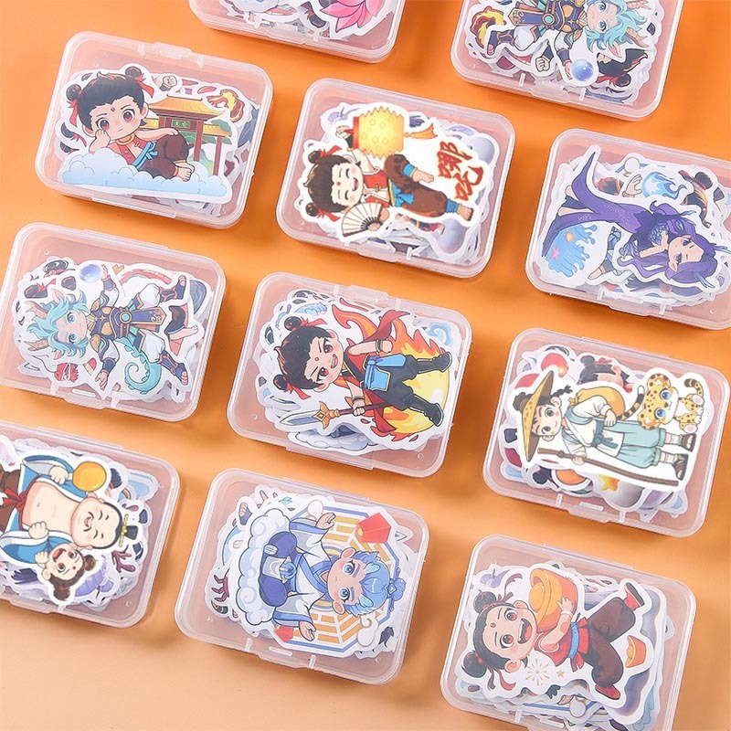漫画の箱の奨励シールの創意的な趣味の文字は幼稚園の小学生を貼ってシールのプレゼントを励まします。|undefined