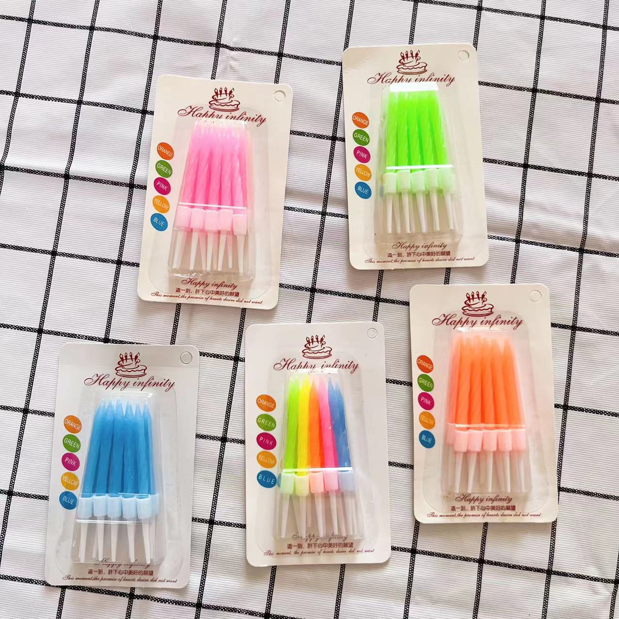Colorful candle