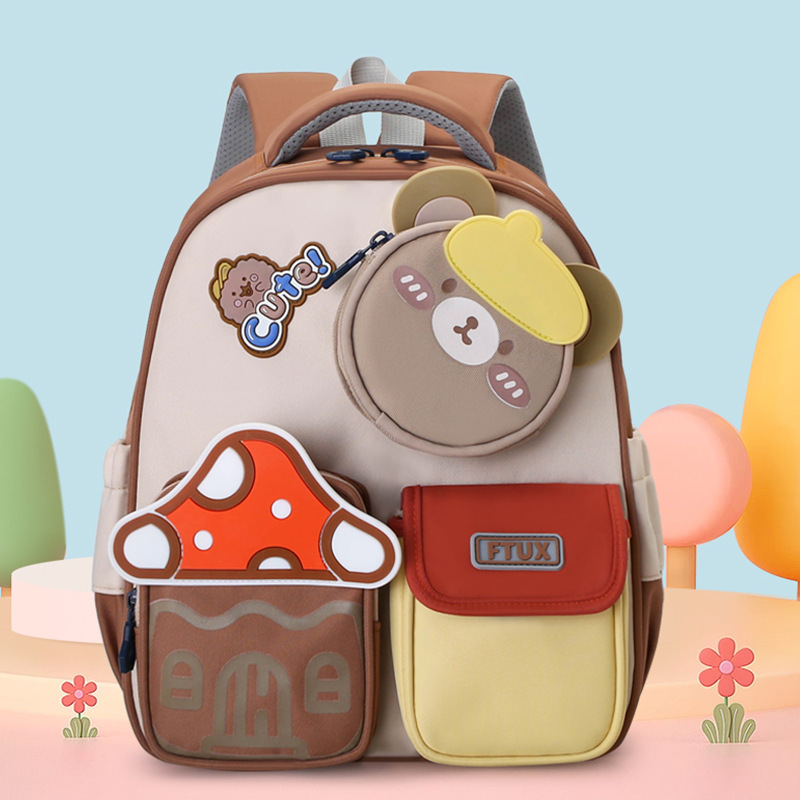 Nuevas mochilas de dibujos animados lindas mochilas para estudiantes de jardín de infantes mochilas para niños de 3 - 5 años de edad mochila minorista comercio exterior