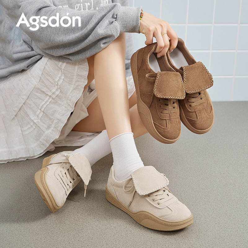 Zapatos de entrenamiento de la mujer 2025 nuevos zapatos de verano retro retro de suela suave zapatos deportivos casuales