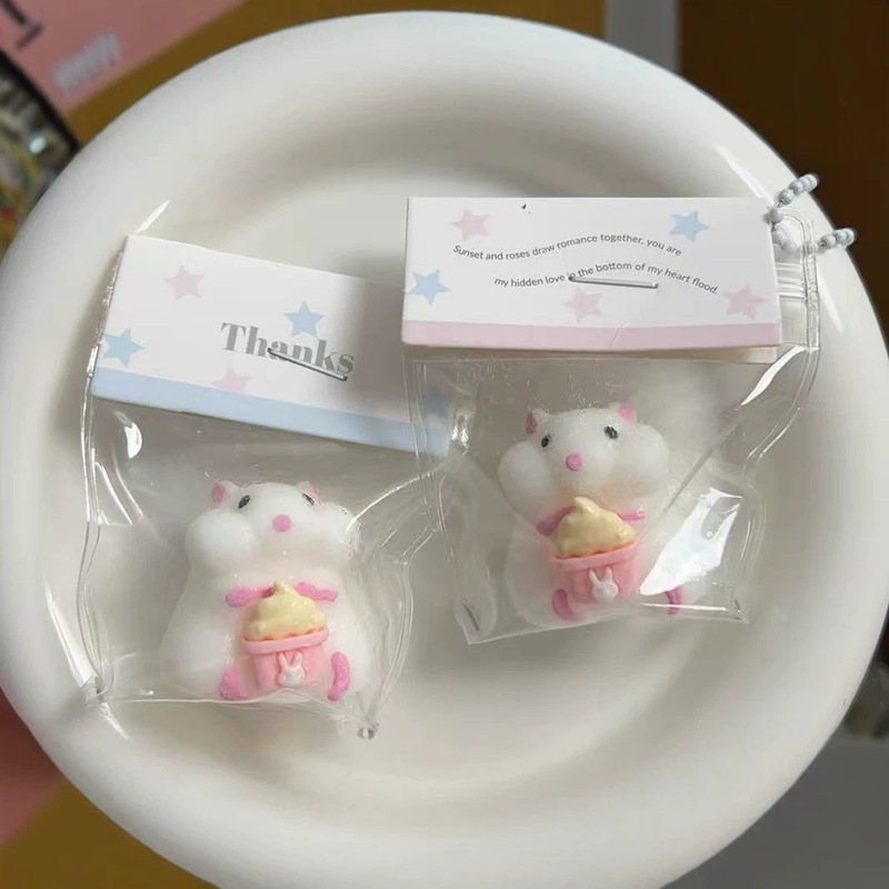 Decompression Pinch Le Explosive Flocking Super Soft Cute Hamster Toy Pinch Small Nose Kagyu Fun Pendant Super Soft Cartoon Decompression Pinch Le Explosive Flocking Super Soft Cute Hamster Toy Pinch Small Nose Kagyu Fun Pendant Super Soft Cartoon