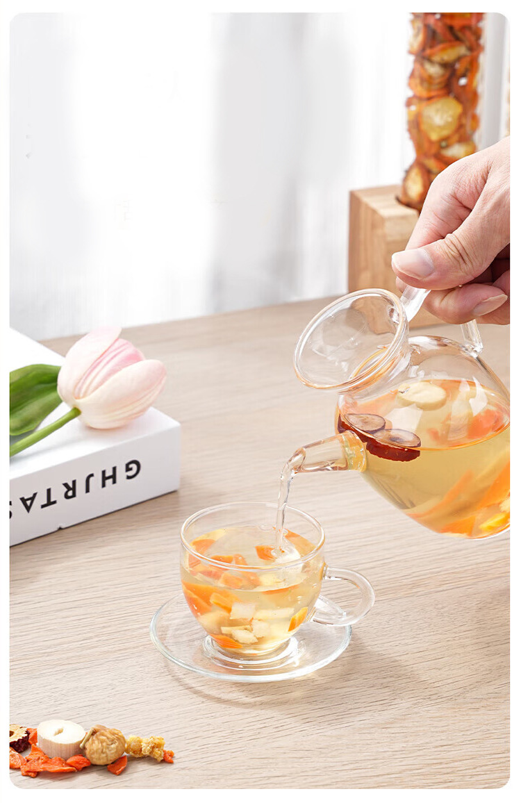 Sugarcane Imperata Snow Pear Herbal Tea Blend Zhu Zhe Mao Gen Xue Li 15g x 15 Cans Cold Brew Wellness Tea specifications